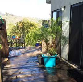 It was soooo hot that day, it really was nice to have the sprinklers running, even if we did not need them, it made the place a lot cooler.